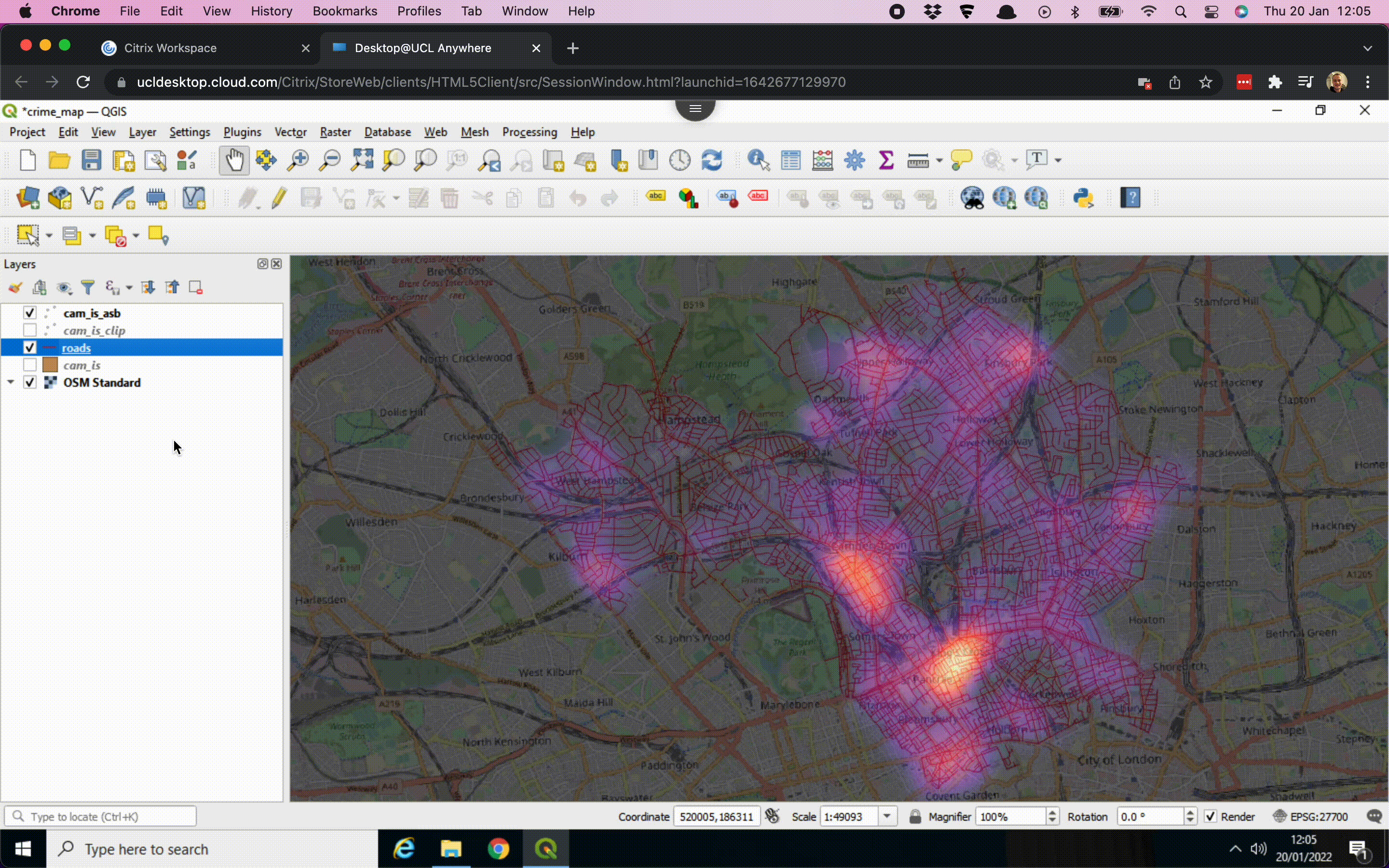 Adding borough outlines to the map. [[Enlarge image]](https://jtvandijk.github.io/GEOG0014/images/w08/bor_out.gif){target="_blank"}